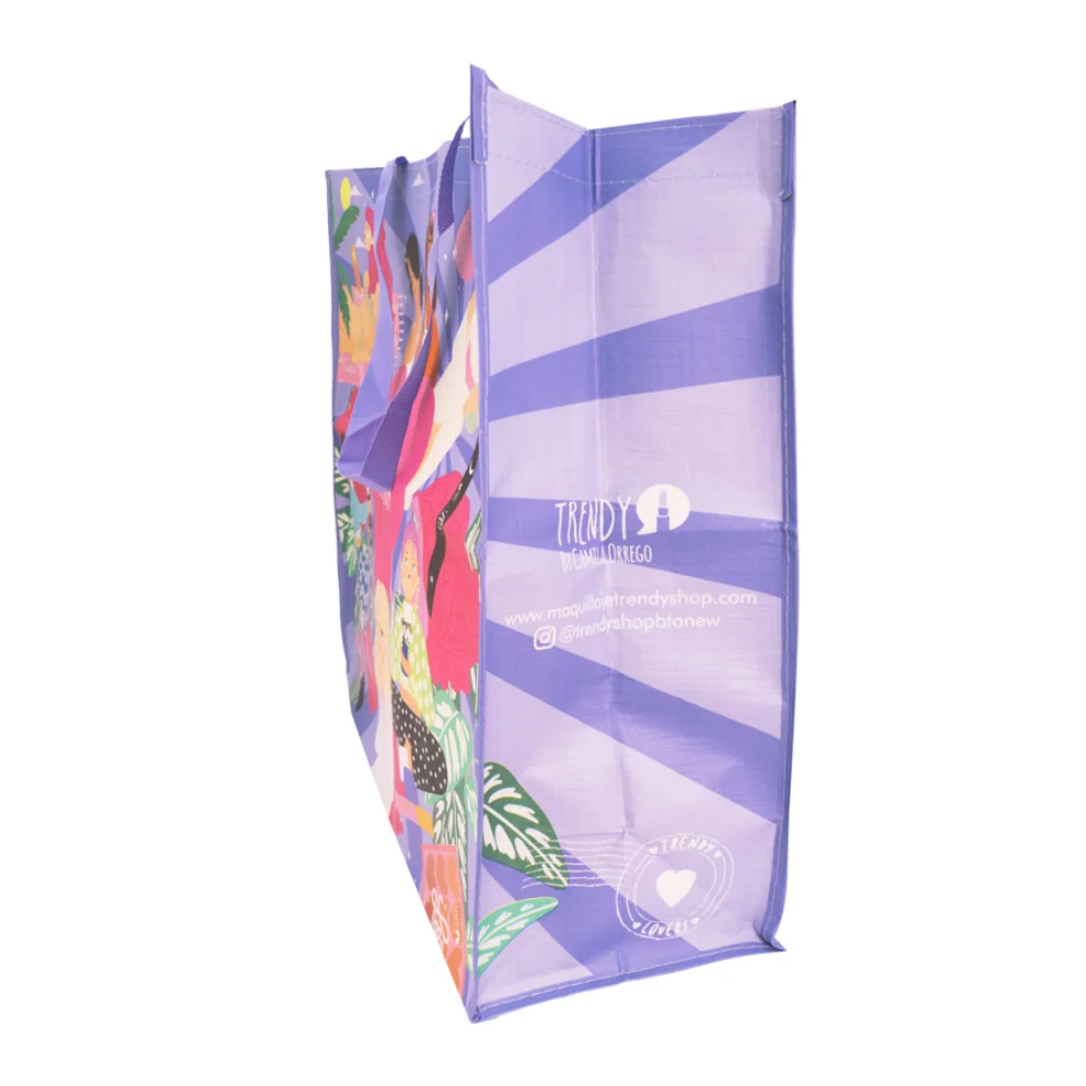 Bolsa Empaque Morada Grande Trendy - Imagen 3