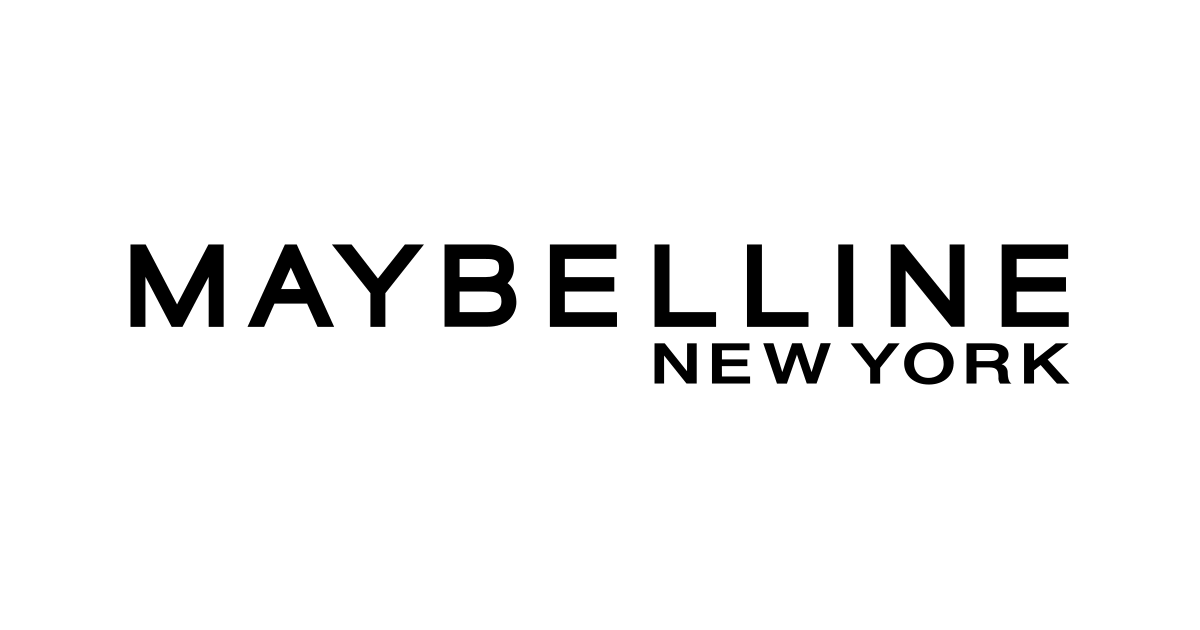 logo de la marca maybelline