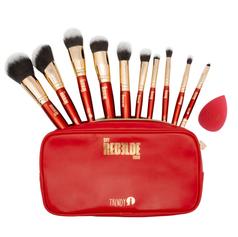 Kit De Brochas Rojo RBD
