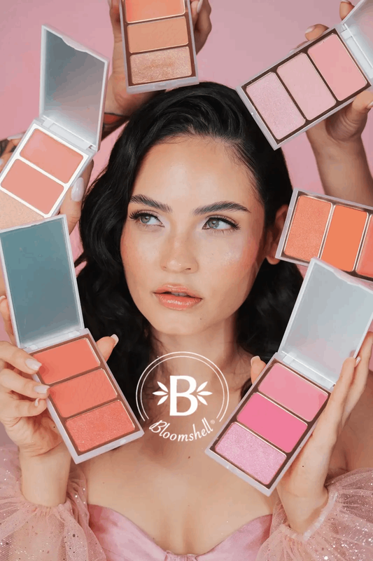 nueva campaña de bloomshell cosmetics