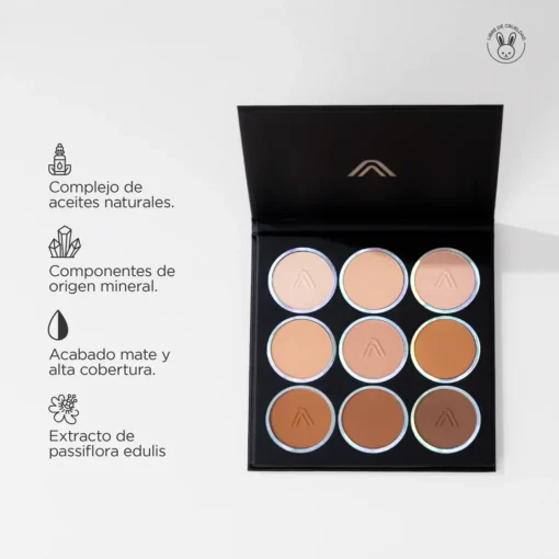 Paleta de polvos compactos Natural Touch - Imagen 2