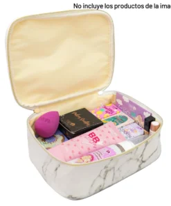 cosmetiquera lonchera marmol trendy