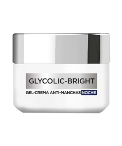crema gel noche glycolic bright antimanchas