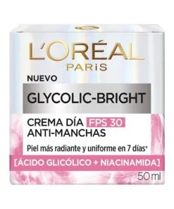 Alternative view of Crema Hidratante Facial Día Glycolic Bright Antimanchas FPS30