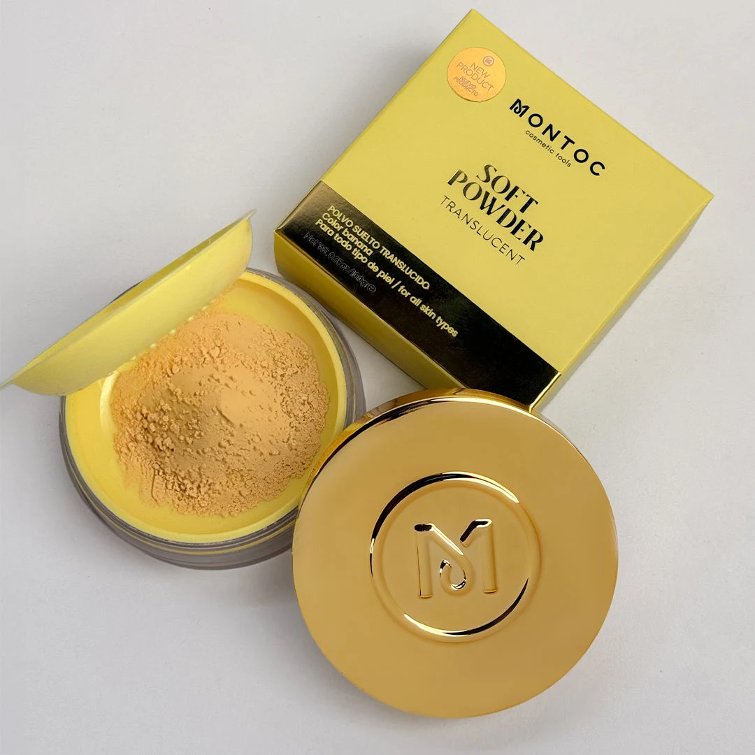 polvo suelto banana traslucido soft powder 10g nueva presentacion