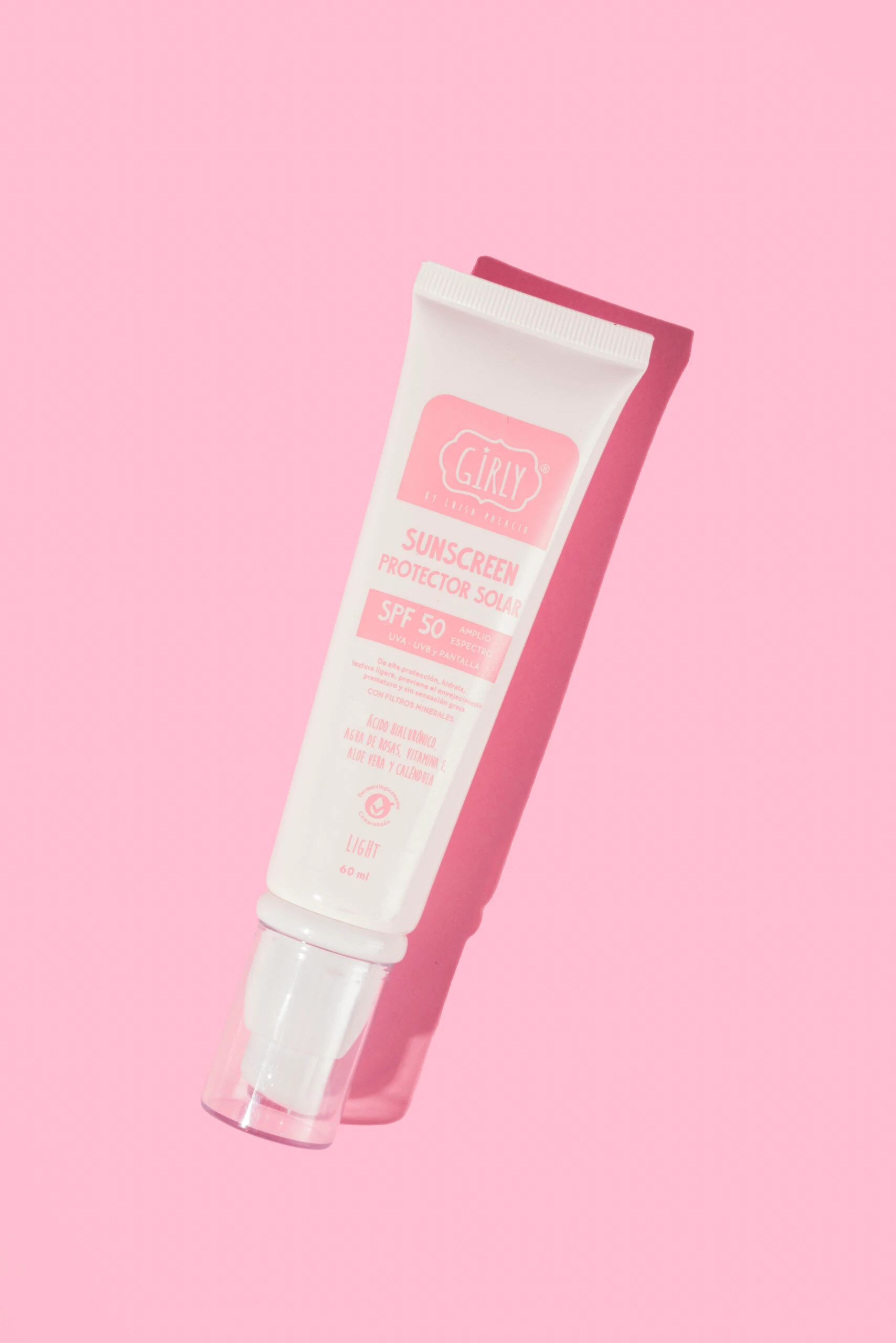 sunscreen protector solar girly light spf 50