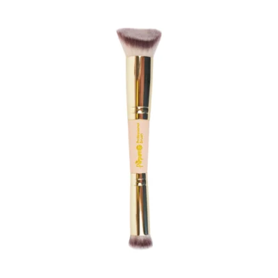 brocha doble base corrector purpure