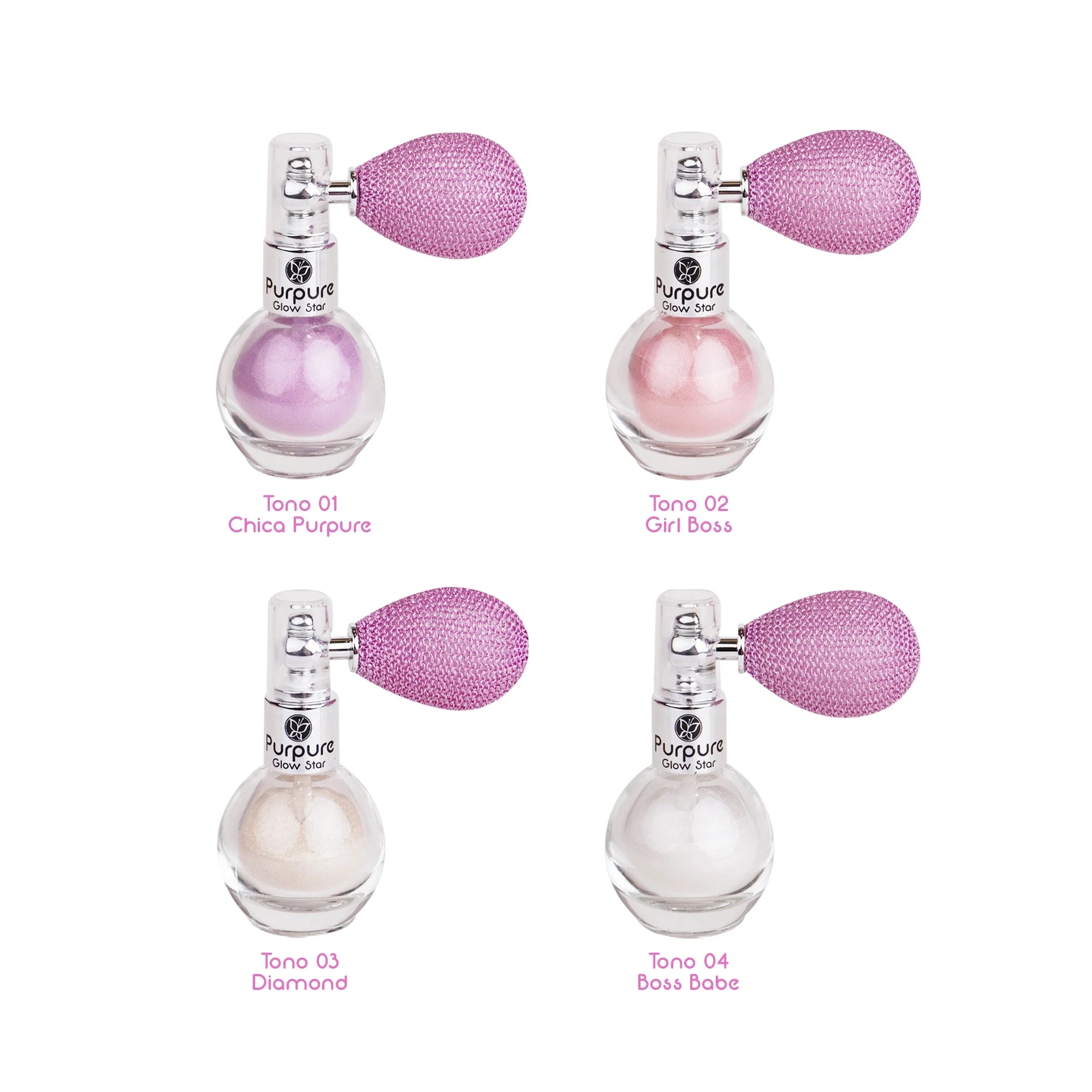 polvo de hadas glow star purpure