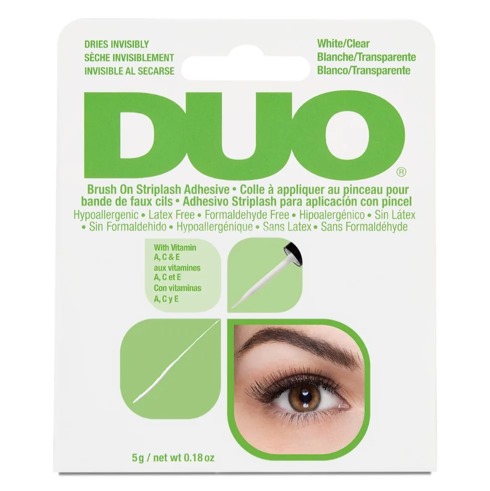 Pegante para pestañas postizas, Pegante Para Pestañas Postizas DUO Verde 5 Gramos