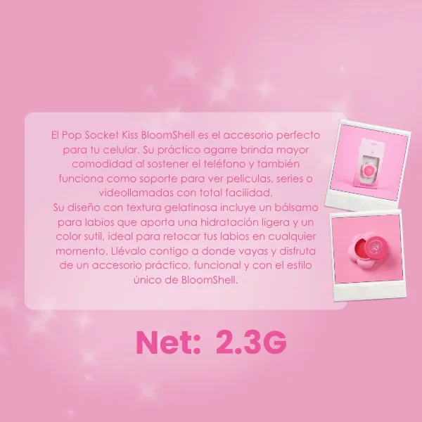 Bloom Pocket Kiss Brillo Hidratante - Imagen 3